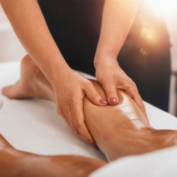 Massage jambe